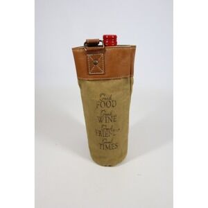 Clea Ray Good Food, Good Wine, Good Times Wine Tote‎